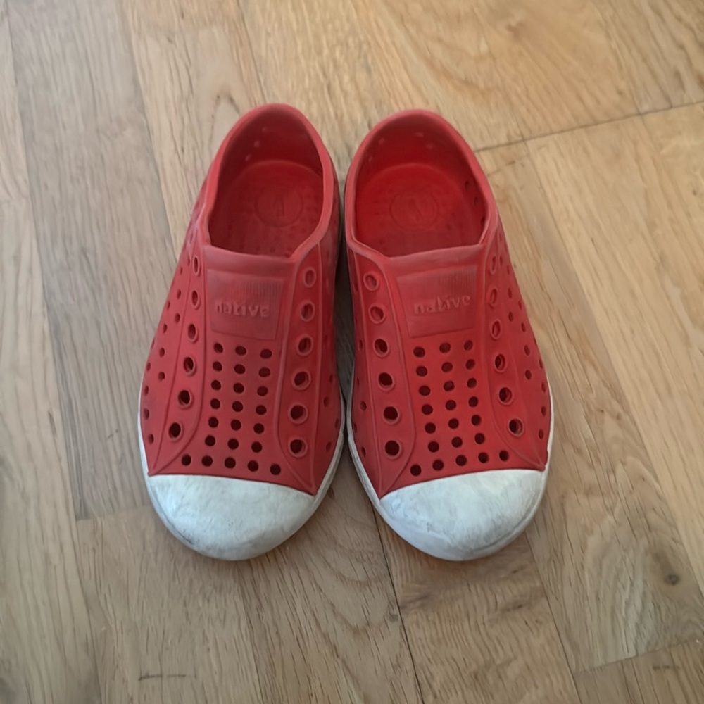 Red Native Shoes